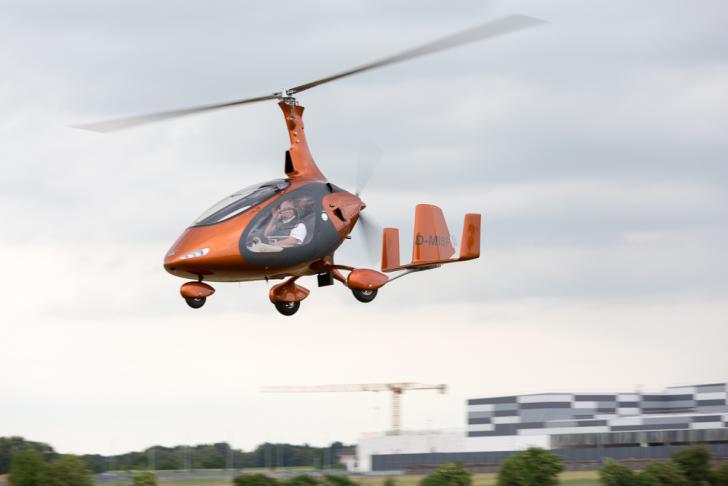 AutoGyro in der Luft