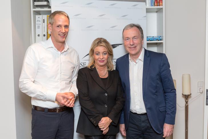 Nicolai Engel, Bettina Bolz, Matthias Braun (von links)