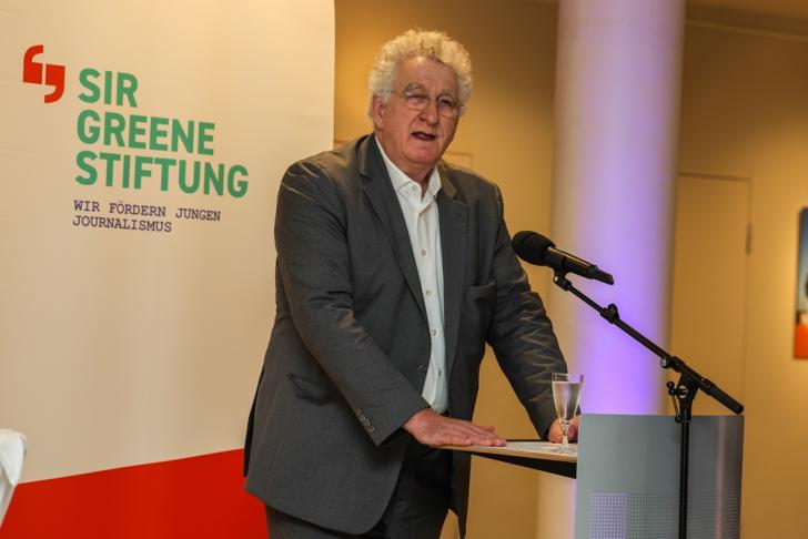 NDR-Chefredakteur Dr. Ludger Vielemeier begrüßte die Gäste im Landesfunkhaus Niedersachsen