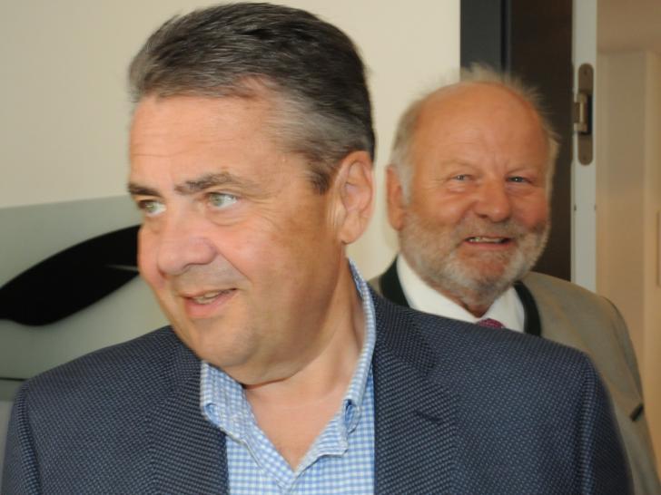 Sigmar Gabriel und Jürgen Köster