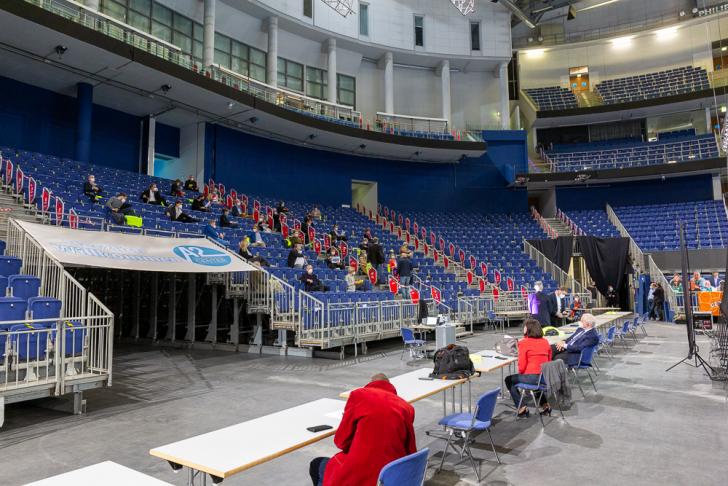 Mitglieder in der ZAG-Arena