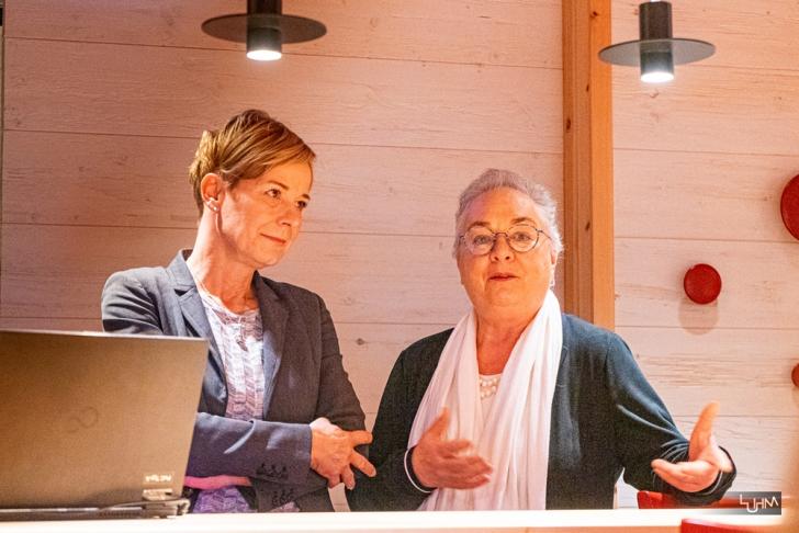 Gwendolin von der Osten und Sabine Wilp