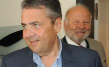 Sigmar Gabriel und Jürgen Köster