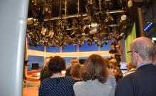 Im Fernsehstudio